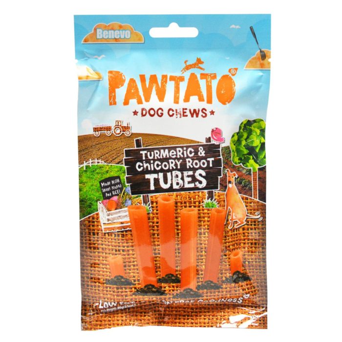 Pawtato​ Turmeric & Chicory Root Tubes
