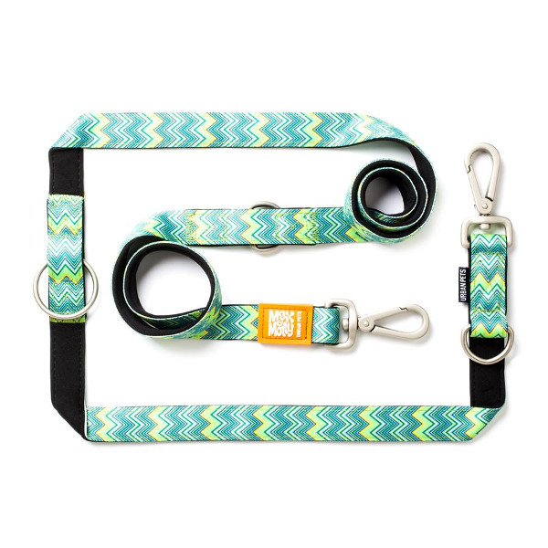 Max & Molly Original Gear correa multiposición para perros Vintage Green