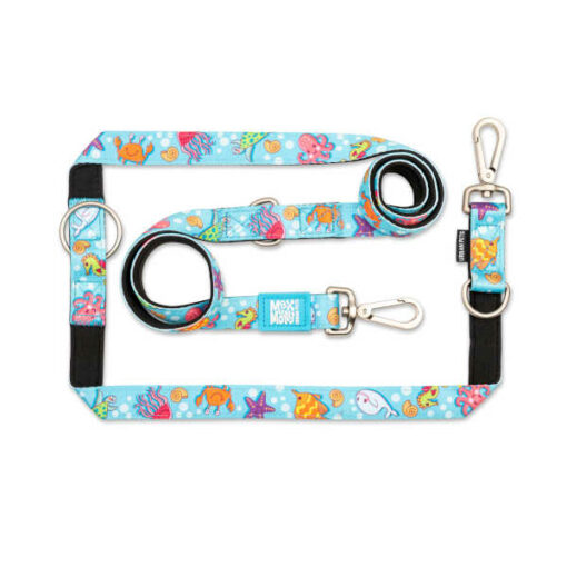 Correa multiposición para perros Blue Ocean Max & Molly